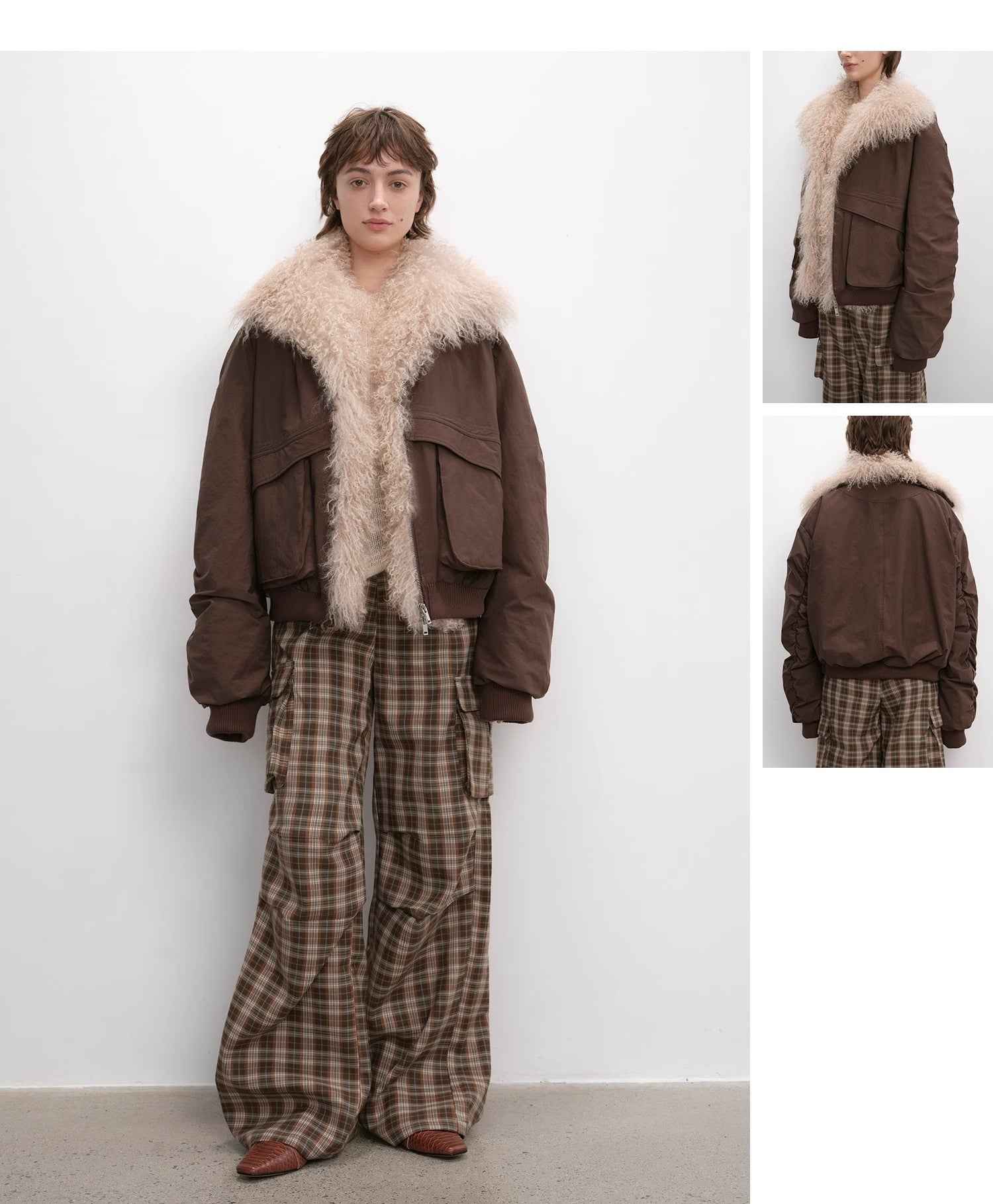 Fireladyfur Women's Waterproof &amp; Warm Down Jacket with a Detachable Silhouette"Winter is coming" - variant_title