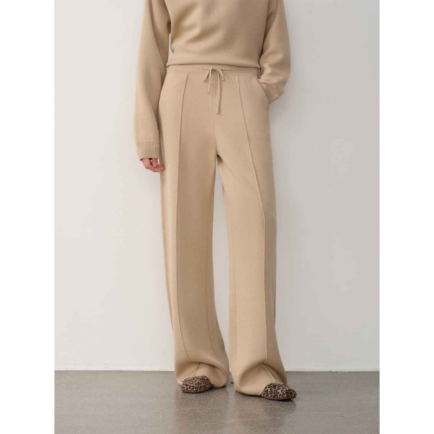 Fireladyfur Women's Wool Knit Hooded Set"Urban One" - variant_title