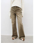 "Flare Mark" Retro all - season slim - fit versatile floor - length washed flared jeans - variant_title