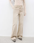 "Flare Mark" Retro all - season slim - fit versatile floor - length washed flared jeans - variant_title