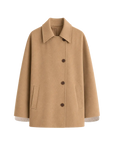 Fleeting Memories cashmere wool short coat with bat sleeves product image 01
