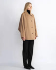 Fleeting Memories cashmere wool short coat with bat sleeves product image 04