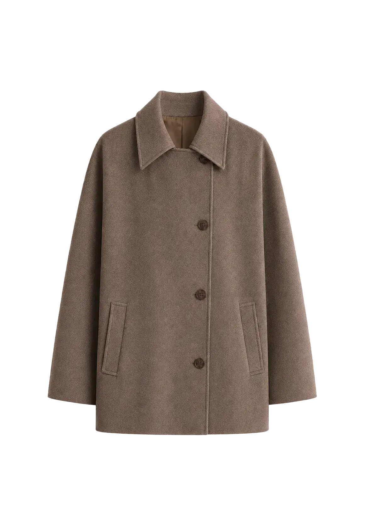 Fleeting Memories cashmere wool short coat with bat sleeves product image 08