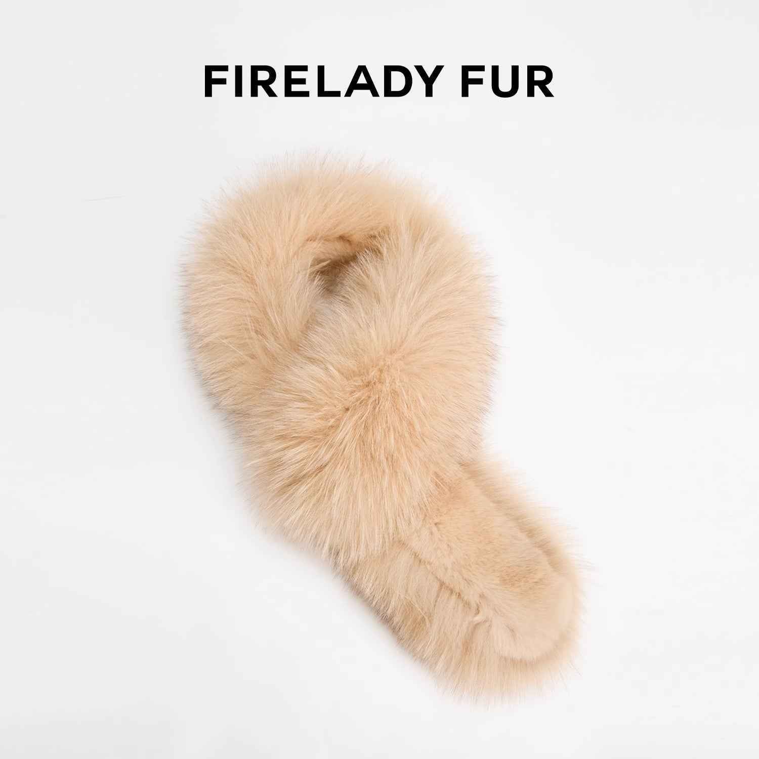 Fox fur double - sided fur scarf - variant_title