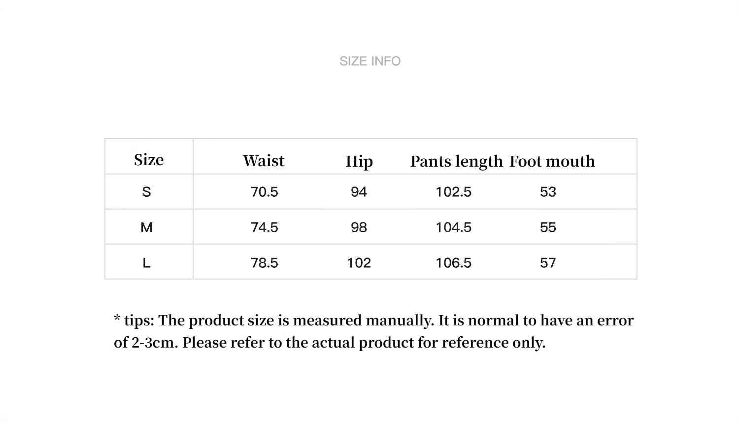 "Free to run away" miu style fake two - piece workwear micro - flared casual pants low - waist slim zipper trousers for women - variant_title