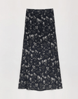 "Gallery Dusse" Vintage Print Straight Draped Skirt - variant_title