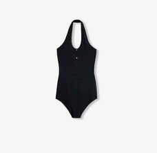German Yangzi 48S machine washable wool all - match halter neck jumpsuit for women - variant_title