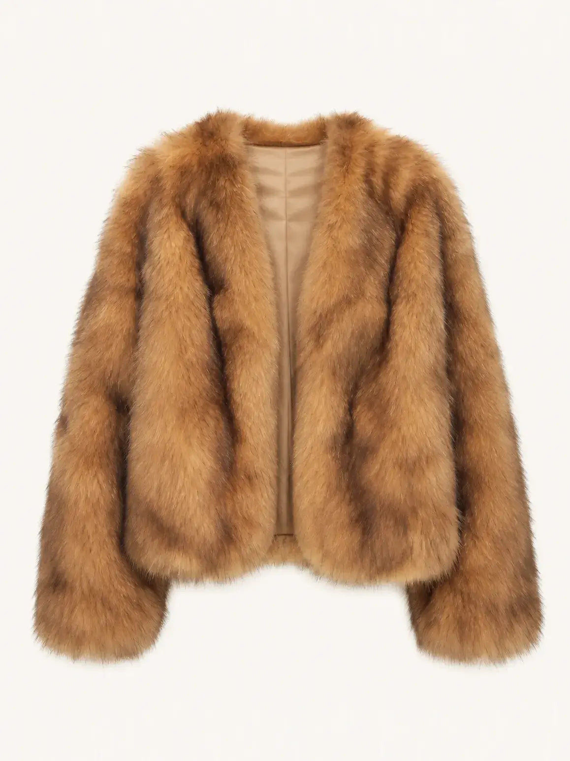 Gone with the Wind Raw Coffee SagaFurs fox fur coat product view