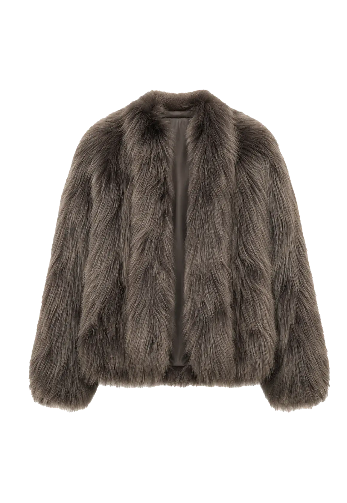 Grace Champs-Élysées Gray-Green SagaFurs fox fur coat product view