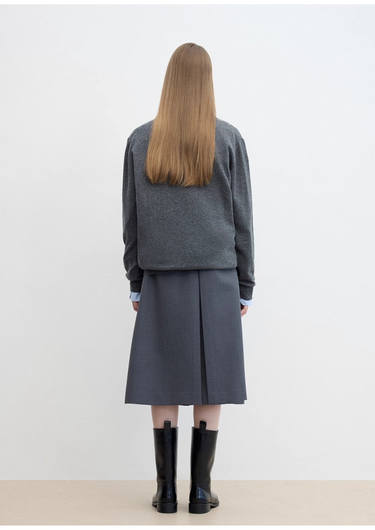 "Graduate" Machine Washable Wool Polo Neck Sweater Preppy Vintage Top - variant_title