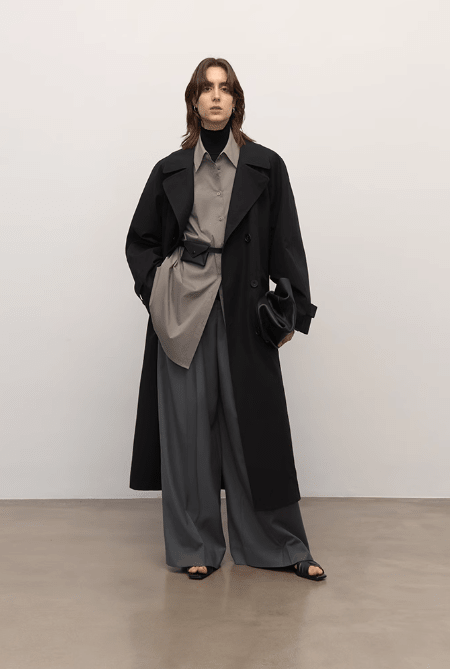 "Heart's Desire" high - end high - density nylon cotton drapes stylish all - match silhouette shirt - variant_title