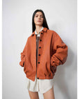 Heavy Wash Waxed Sheepskin Jacket Genuine Leather Outerwear "Sydney Reincarnation" - variant_title