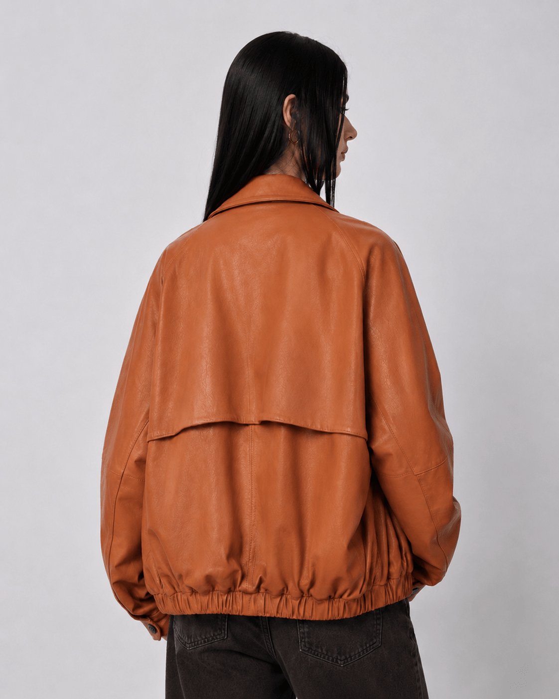 Heavy Wash Waxed Sheepskin Jacket Genuine Leather Outerwear "Sydney Reincarnation"Firelady Fur