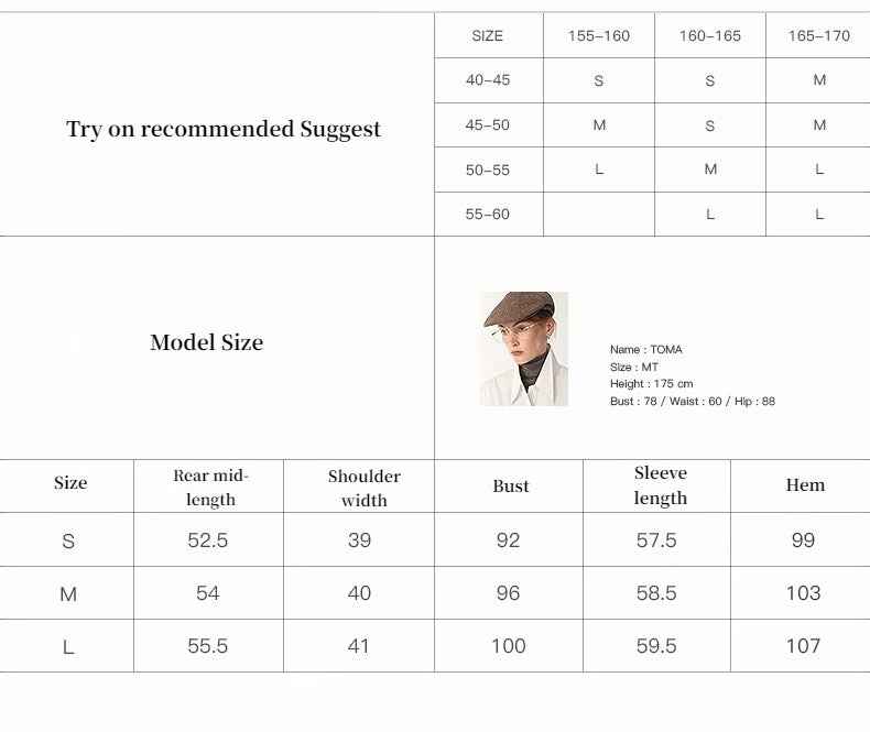 Heavy wool blend tweed stand collar waist cropped coat - variant_title