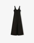 High Density Modal Mulberry Silk Insert U - neck Vest Dress"Simple Love" - variant_title