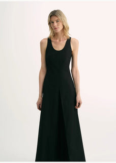 High Density Modal Mulberry Silk Insert U - neck Vest Dress"Simple Love" - variant_title