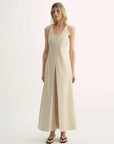 High Density Modal Mulberry Silk Insert U - neck Vest Dress"Simple Love" - variant_title