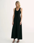 High Density Modal Mulberry Silk Insert U - neck Vest Dress"Simple Love" - variant_title