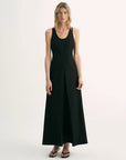 High Density Modal Mulberry Silk Insert U - neck Vest Dress"Simple Love" - variant_title