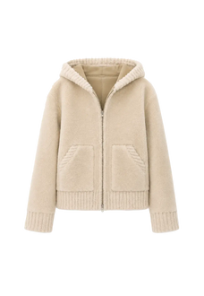  hooded merino sheepskin jacket product image 01