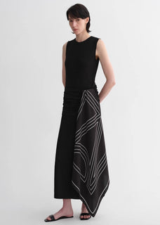 Ice silk wool blend dress with adjustable waistline, hip - flattering design, slim fit for a figure - slimming effect - variant_title