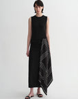 Ice silk wool blend dress with adjustable waistline, hip - flattering design, slim fit for a figure - slimming effect - variant_title