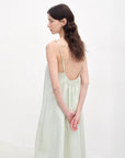 "Island Walk" Cotton Beaded Sling Dress - variant_title
