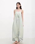 "Island Walk" Cotton Beaded Sling Dress - variant_title