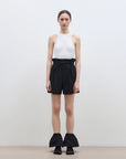 "Jungle Fantasy" Flower Bud Drawstring High Waist Shorts Women - variant_title