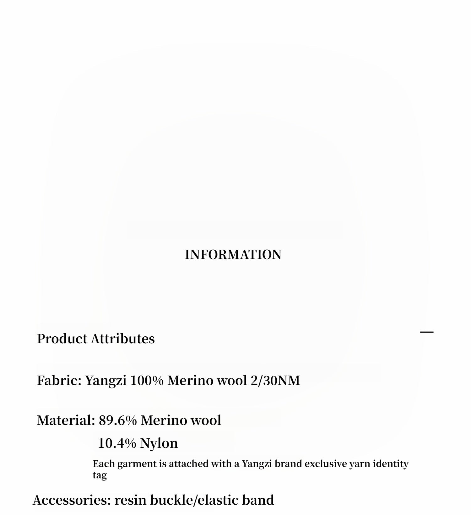 "Lazy urban" Yangtze Merino wool polo - neck cardigan straight - leg knitted pants suit - variant_title