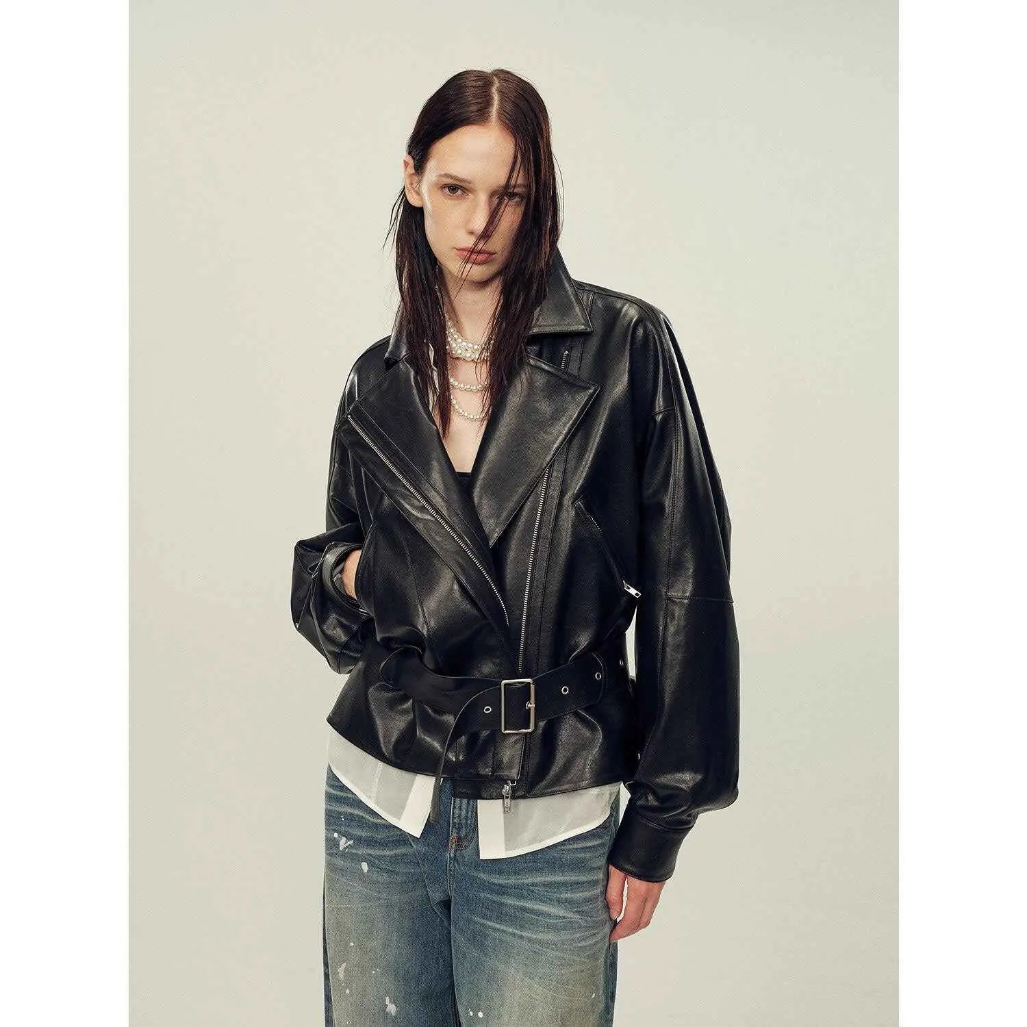 Leather jacket guide visual