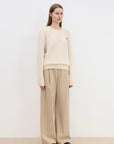 "Leisure Moments" classic low - waisted loose casual straight pants exquisite fashion sense casual pants for women - variant_title