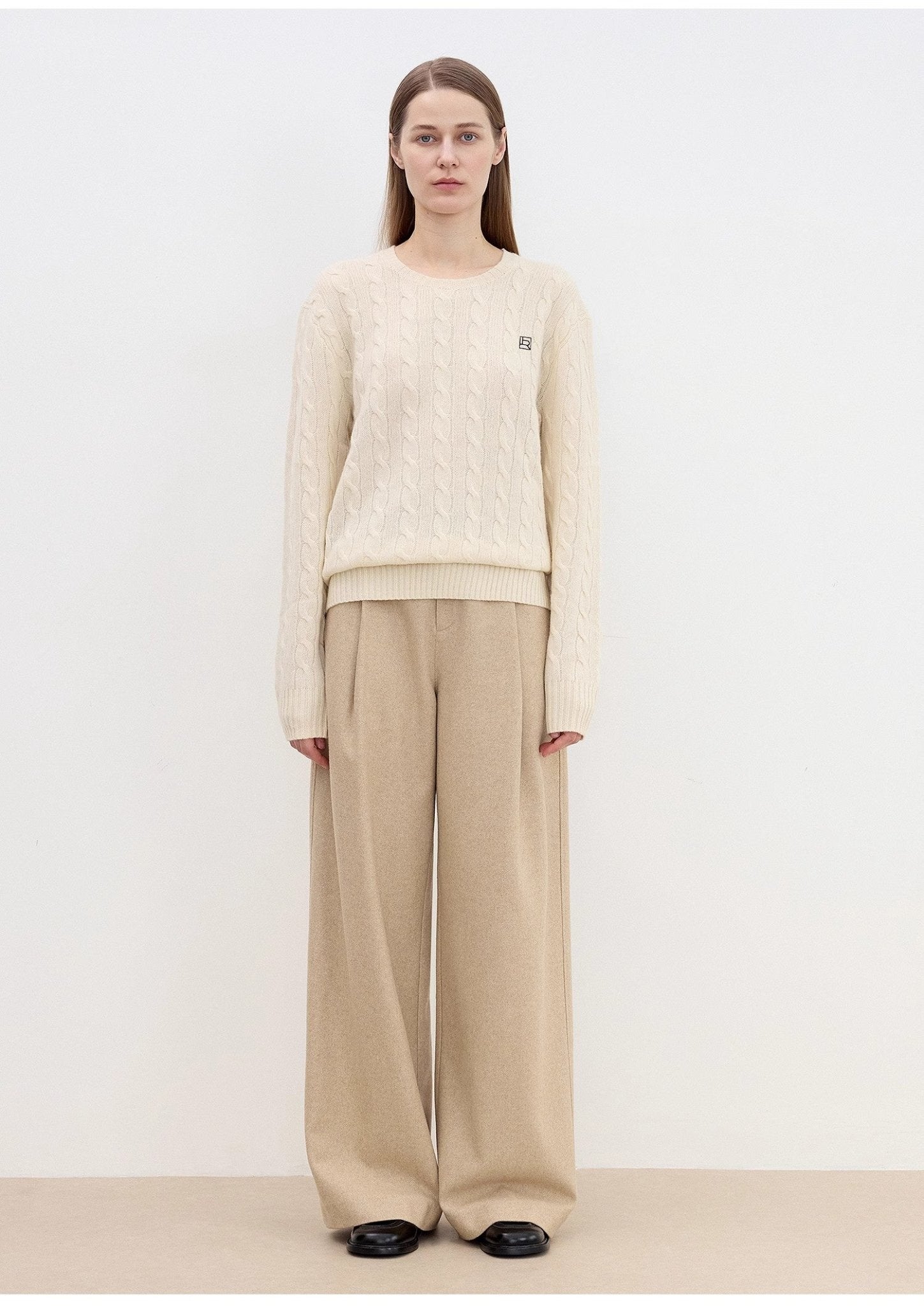 "Leisure Moments" classic low - waisted loose casual straight pants exquisite fashion sense casual pants for women - variant_title