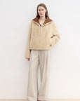 "Leisure Moments" classic low - waisted loose casual straight pants exquisite fashion sense casual pants for women - variant_title
