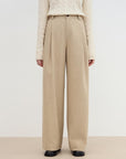 "Leisure Moments" classic low - waisted loose casual straight pants exquisite fashion sense casual pants for women - variant_title