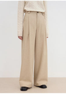 "Leisure Moments" classic low - waisted loose casual straight pants exquisite fashion sense casual pants for women - variant_title