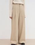 "Leisure Moments" classic low - waisted loose casual straight pants exquisite fashion sense casual pants for women - variant_title