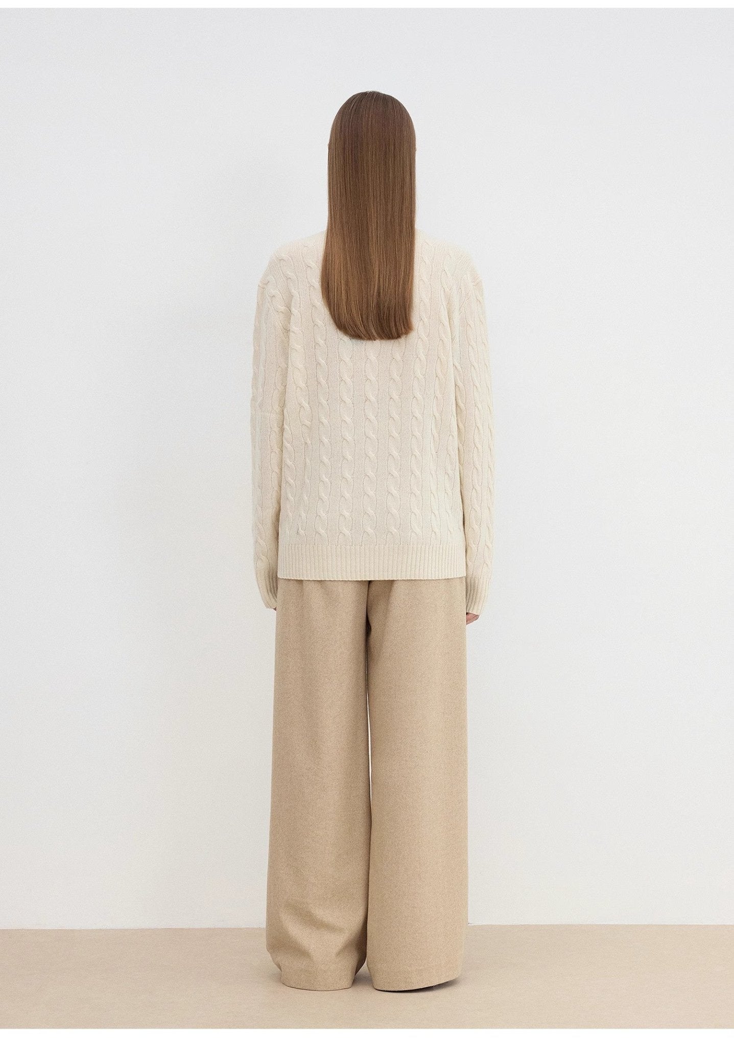 "Leisure Moments" classic low - waisted loose casual straight pants exquisite fashion sense casual pants for women - variant_title
