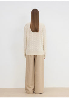 "Leisure Moments" classic low - waisted loose casual straight pants exquisite fashion sense casual pants for women - variant_title
