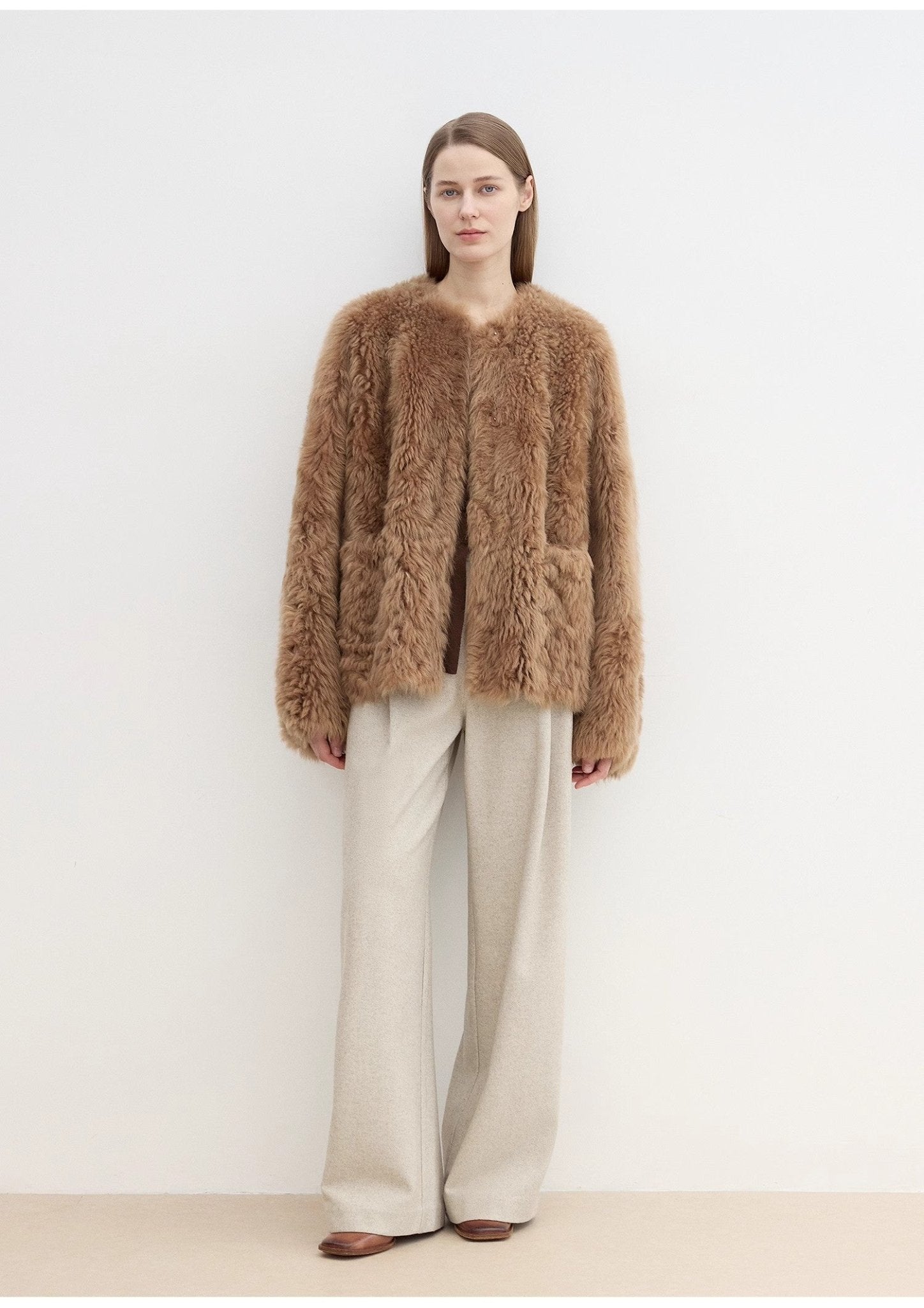 "Leisure Moments" classic low - waisted loose casual straight pants exquisite fashion sense casual pants for women - variant_title