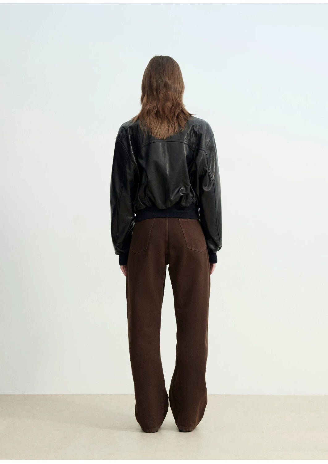Letrans_Women_s_Cropped_Lambskin_Leather_Jacket_Retro_Vintage_Style_1