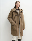 Letrans Women's Down Parka with Detachable Raccoon Fur Collar & 90% Goose Down "Muye Kingdom" - variant_title