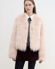 Letrans Women's Short Fox Fur & Leather Coat "Free Spirit Collection" - variant_title