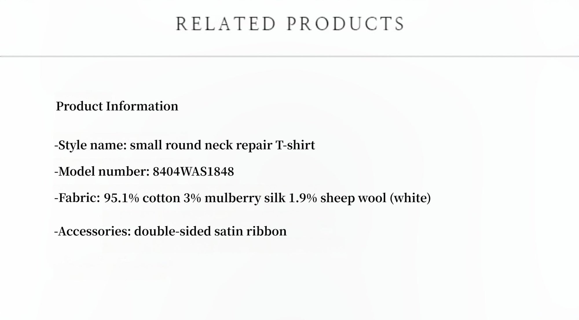 LINDIS wool mulberry silk classic short - sleeved round neck T-shirt for women - variant_title