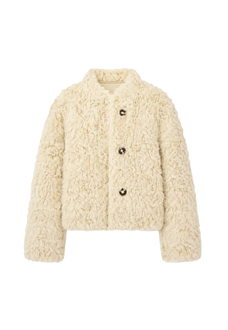 Little Bear New Zealand wool sheepskin coat product image 01