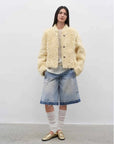 Little Bear New Zealand wool sheepskin coat product image 03