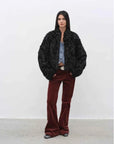 Little Bear New Zealand wool sheepskin coat product image 07