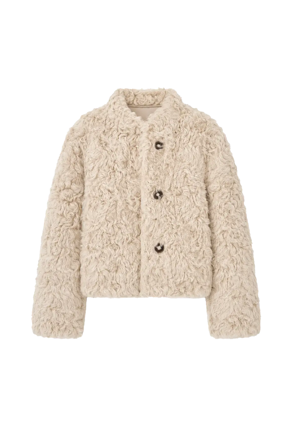 Little Bear New Zealand wool sheepskin coat product image 09