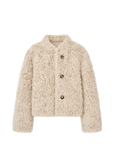 Little Bear New Zealand wool sheepskin coat product image 09