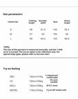Firelady Fur The Long Night Is Coming women's fur down parka size chart and fit guide
